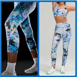NWT RARE Lululemon SeaWheeze Swift Speed Euphoria 21’ Tight Sz.6
